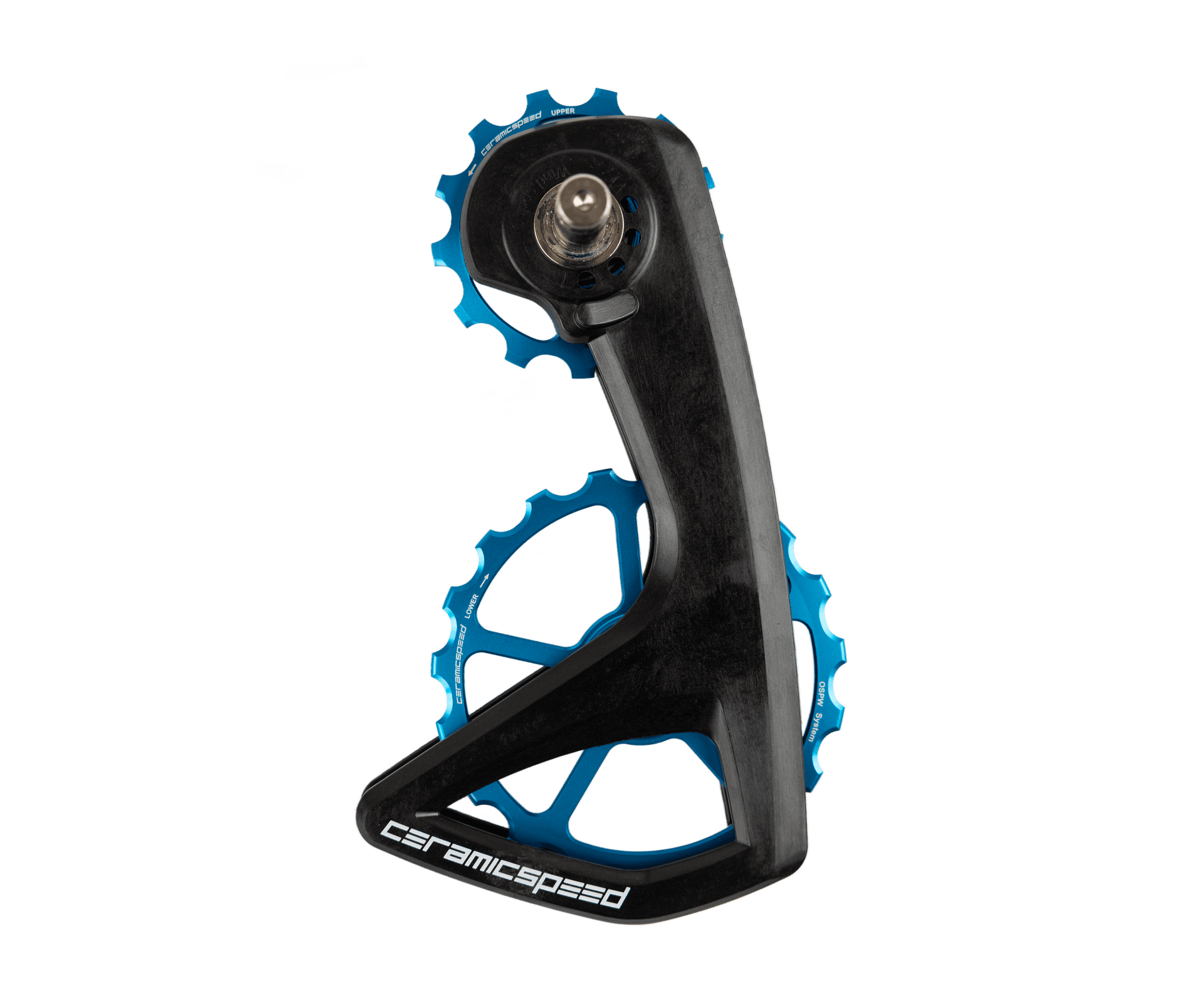 CeramicSpeed Oversized Pulley Wheel (OSPW RS + OSPW X) for Increased Speed and Efficiency in Road and Gravel Cycling, Mountain Biking, Cross and Triathlon Racing for SRAM + Shimano